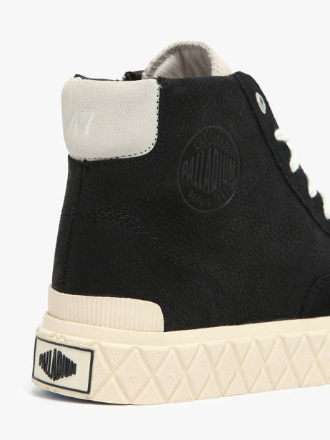 Sneakers Palla Ace Chukka Uit Leder Palladium Zwart men 74320016 ander zicht 2